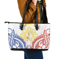 Philippines Leather Tote Bag Katipunan Andres Bonifacio LT05 - Polynesian Pride