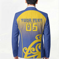 Custom James Cook High School Blazer Maori Koru Pattern