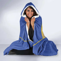Custom James Cook High School Hooded Blanket Maori Koru Pattern