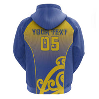 Custom James Cook High School Hoodie Maori Koru Pattern