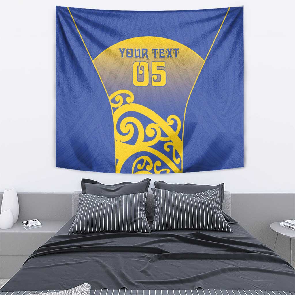 Custom James Cook High School Tapestry Maori Koru Pattern