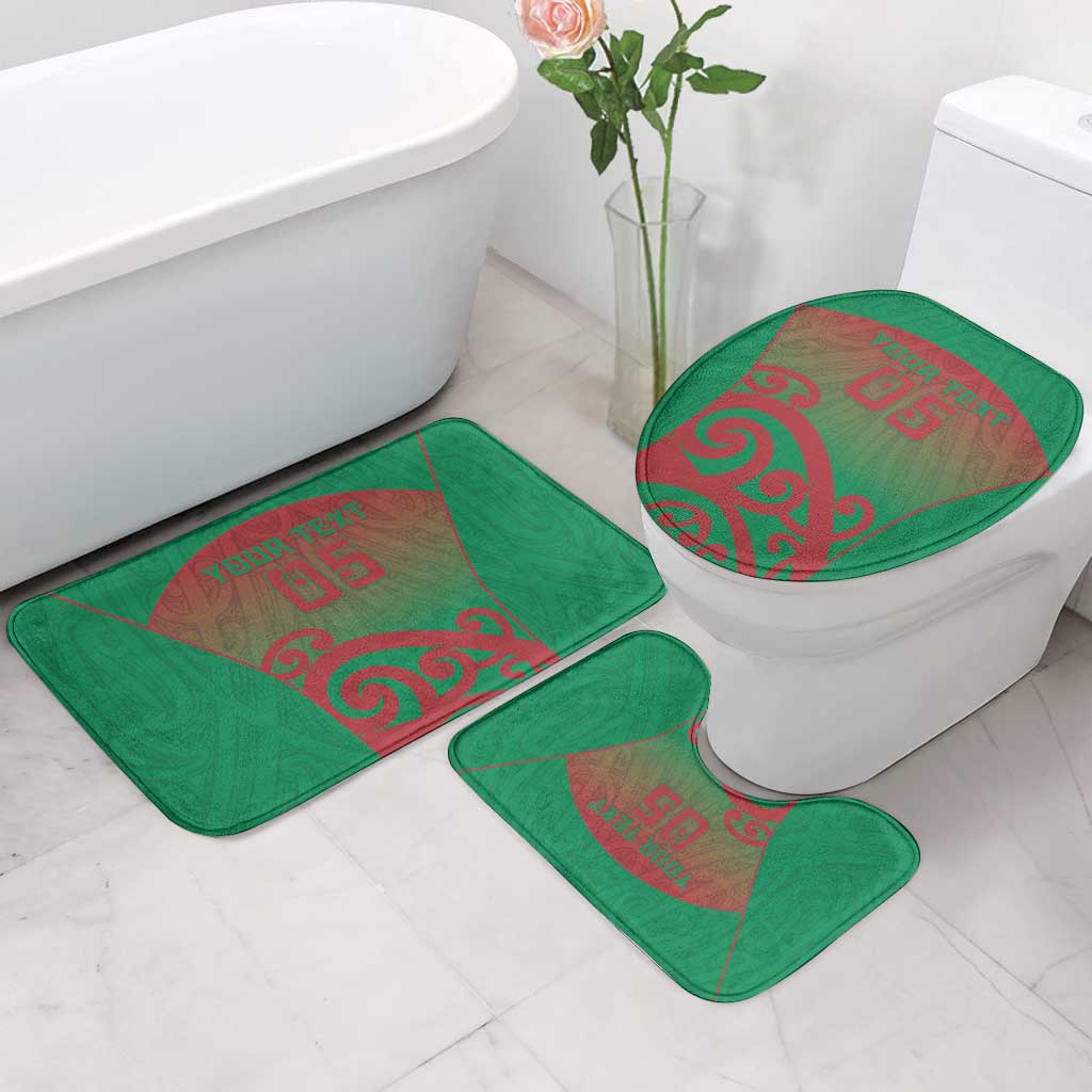 Custom Onehunga High School Bathroom Set Maori Koru Pattern