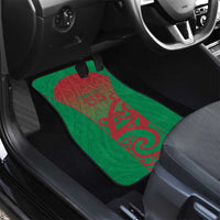 Custom Onehunga High School Car Mats Maori Koru Pattern