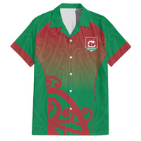 Custom Onehunga High School Family Matching Puletasi and Hawaiian Shirt Maori Koru Pattern