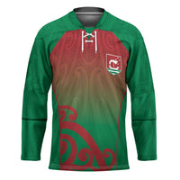 Custom Onehunga High School Hockey Jersey Maori Koru Pattern