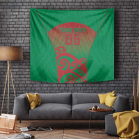 Custom Onehunga High School Tapestry Maori Koru Pattern