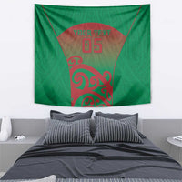 Custom Onehunga High School Tapestry Maori Koru Pattern