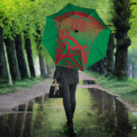 Custom Onehunga High School Umbrella Maori Koru Pattern