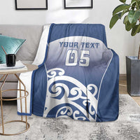 Custom New Zealand Aotea College Blanket Maori Koru Pattern