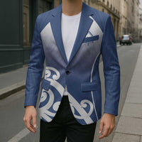 Custom New Zealand Aotea College Blazer Maori Koru Pattern