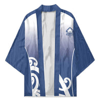 Custom New Zealand Aotea College Kimono Maori Koru Pattern