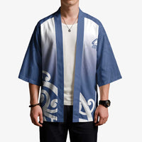 Custom New Zealand Aotea College Kimono Maori Koru Pattern