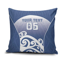 Custom New Zealand Aotea College Pillow Cover Maori Koru Pattern
