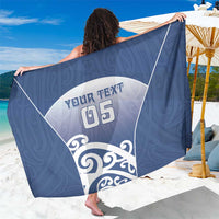 Custom New Zealand Aotea College Sarong Maori Koru Pattern