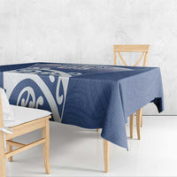 Custom New Zealand Aotea College Tablecloth Maori Koru Pattern