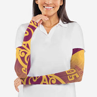 Custom Waiuku College Arm Sleeves Maori Koru Pattern