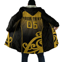 Custom Motueka High School Cloak Maori Koru Pattern