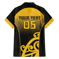 Custom Motueka High School Family Matching Tank Maxi Dress and Hawaiian Shirt Maori Koru Pattern LT05 - Polynesian Pride