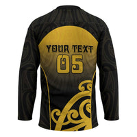 Custom Motueka High School Hockey Jersey Maori Koru Pattern