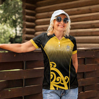 Custom Motueka High School Women Polo Shirt Maori Koru Pattern LT05 - Polynesian Pride