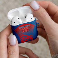Custom St Joseph's Maori Girls' College AirPods Case Maori Koru Pattern
