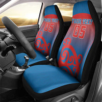 Custom St Joseph's Maori Girls' College Car Seat Cover Maori Koru Pattern