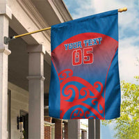Custom St Joseph's Maori Girls' College Garden Flag Maori Koru Pattern
