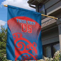Custom St Joseph's Maori Girls' College Garden Flag Maori Koru Pattern