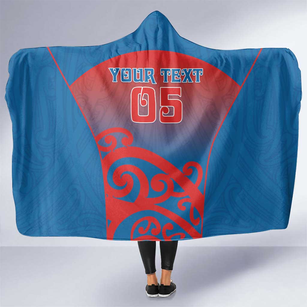 Custom St Joseph's Maori Girls' College Hooded Blanket Maori Koru Pattern