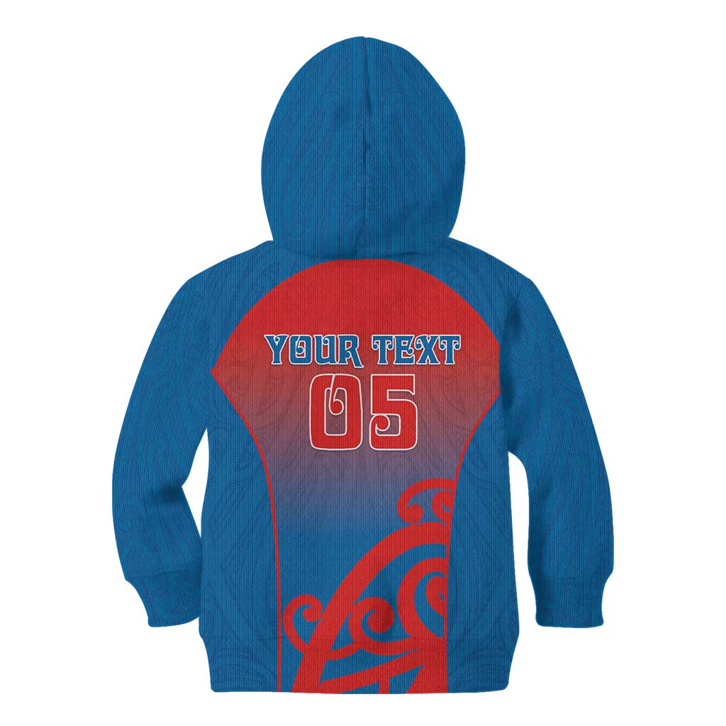 Custom St Joseph's Maori Girls' College Kid Hoodie Maori Koru Pattern