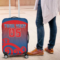 Custom St Joseph's Maori Girls' College Luggage Cover Maori Koru Pattern