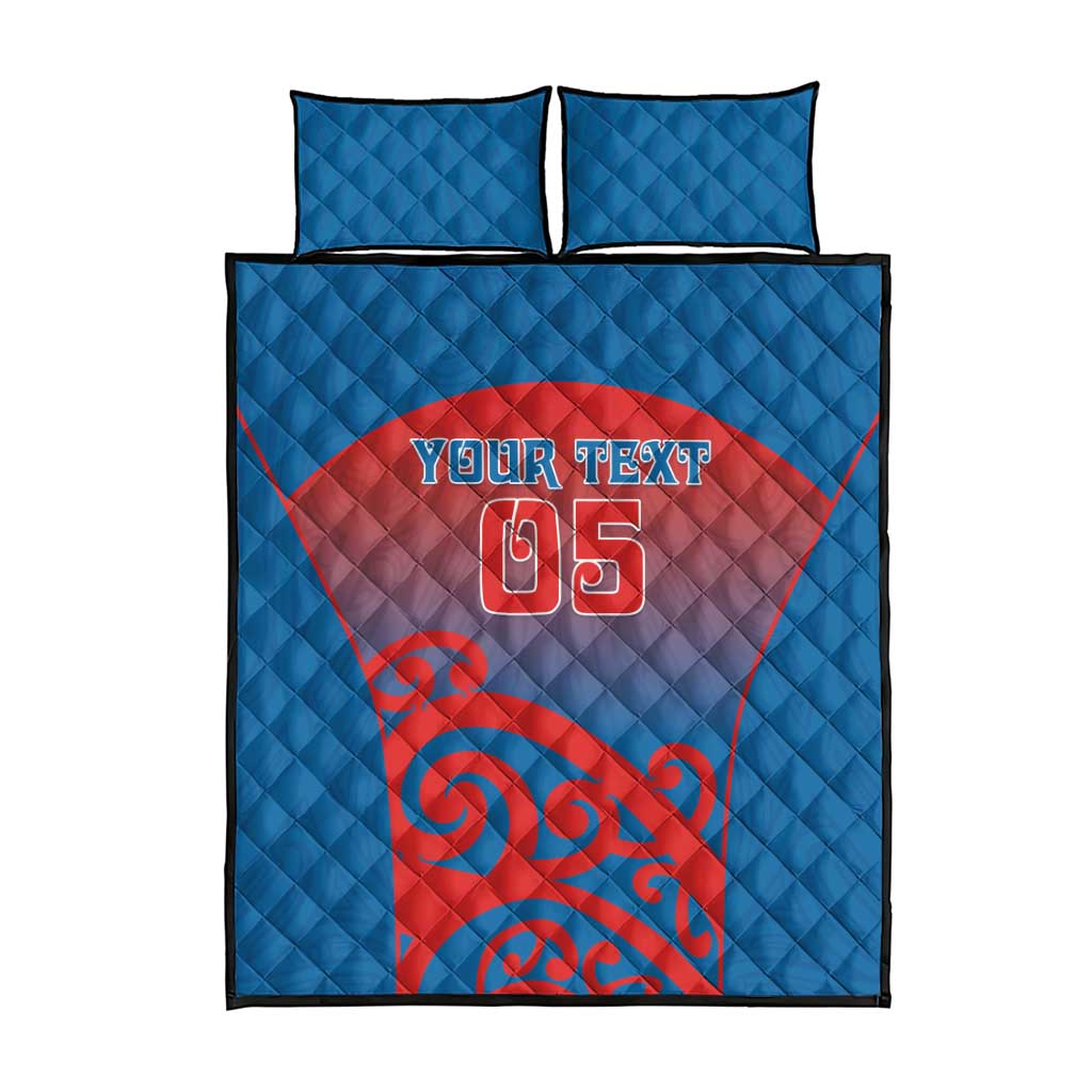 Custom St Joseph's Maori Girls' College Quilt Bed Set Maori Koru Pattern