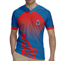 Custom St Joseph's Maori Girls' College Rugby Jersey Maori Koru Pattern