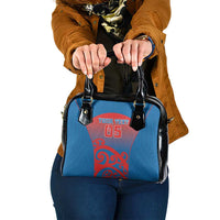 Custom St Joseph's Maori Girls' College Shoulder Handbag Maori Koru Pattern
