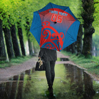 Custom St Joseph's Maori Girls' College Umbrella Maori Koru Pattern