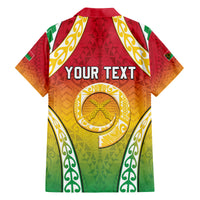 Personalised Vanuatu Family Matching Long Sleeve Bodycon Dress and Hawaiian Shirt Proud To Be A Ni-Van With Tribal Pattern LT05 - Polynesian Pride