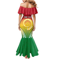 Personalised Vanuatu Family Matching Mermaid Dress and Hawaiian Shirt Proud To Be A Ni-Van With Tribal Pattern LT05 - Polynesian Pride