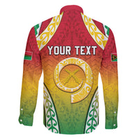 Personalised Vanuatu Family Matching Off Shoulder Short Dress and Hawaiian Shirt Proud To Be A Ni-Van With Tribal Pattern LT05 - Polynesian Pride
