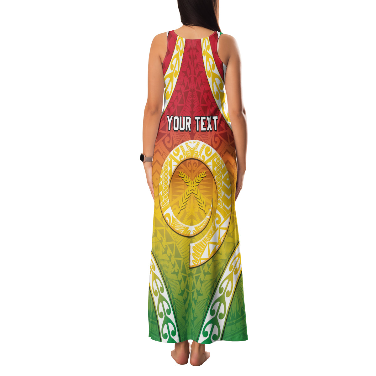 Personalised Vanuatu Family Matching Tank Maxi Dress and Hawaiian Shirt Proud To Be A Ni-Van With Tribal Pattern LT05 - Polynesian Pride