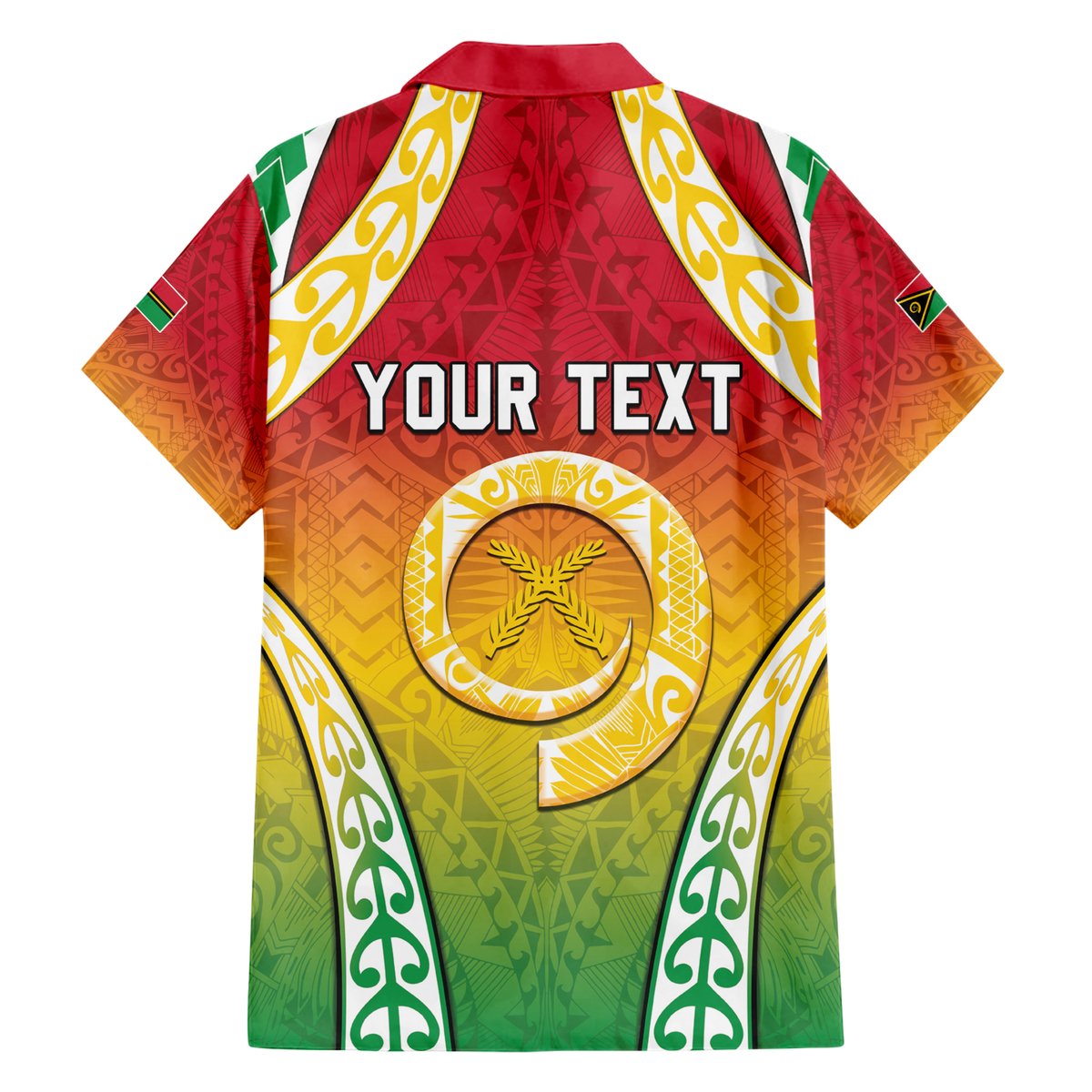 Personalised Vanuatu Hawaiian Shirt Proud To Be A Ni-Van With Tribal Pattern