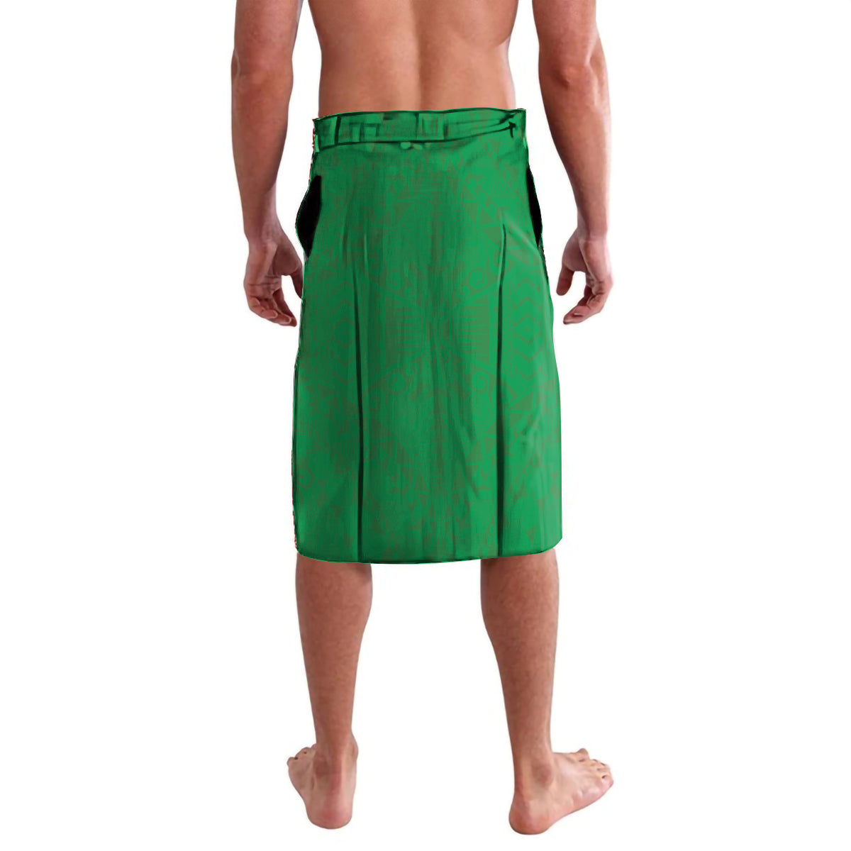 Personalised Vanuatu Lavalava Proud To Be A Ni-Van With Tribal Pattern