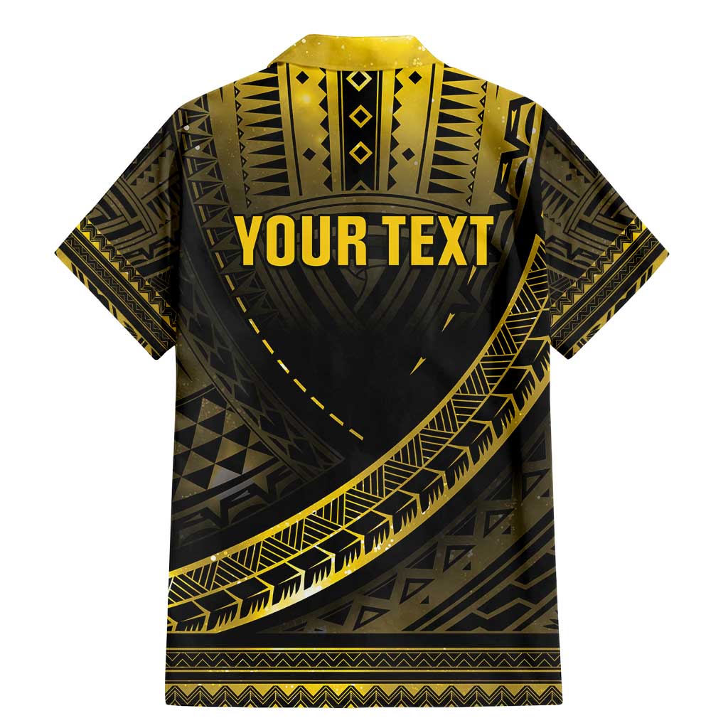 Personalised Polynesia Childhood Cancer Awareness Family Matching Mermaid Dress and Hawaiian Shirt You Are Stronger Than Cancer LT05 - Polynesian Pride