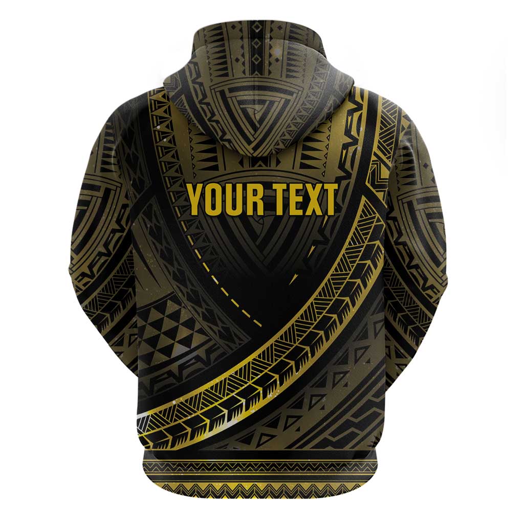 Personalised Polynesia Childhood Cancer Awareness Hoodie You Are Stronger Than Cancer LT05 - Polynesian Pride