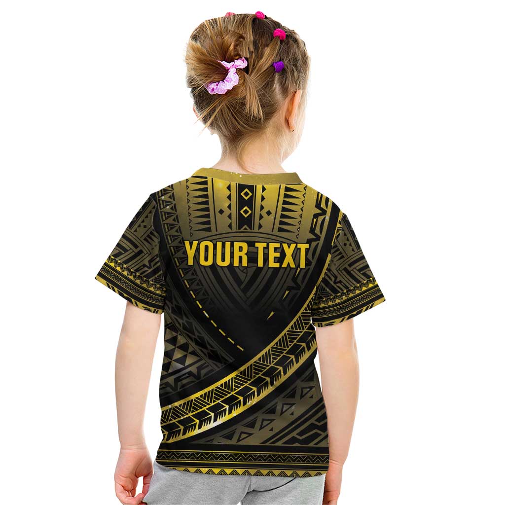 Personalised Polynesia Childhood Cancer Awareness Kid T Shirt You Are Stronger Than Cancer LT05 - Polynesian Pride
