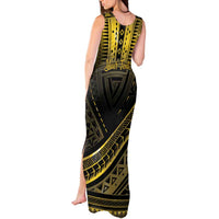 Personalised Polynesia Childhood Cancer Awareness Tank Maxi Dress You Are Stronger Than Cancer LT05 - Polynesian Pride