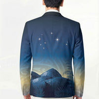 New Zealand Matariki Blazer Maori Waka With Silver Fern LT05 - Polynesian Pride