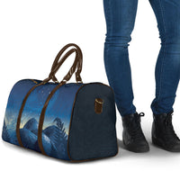 New Zealand Matariki Travel Bag Maori Waka With Silver Fern LT05 - Polynesian Pride