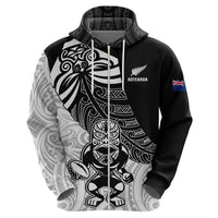 Custom New Zealand Fern Rugby Hoodie World Cup 2023 Go Aotearoa Maori Pattern LT05 - Polynesian Pride
