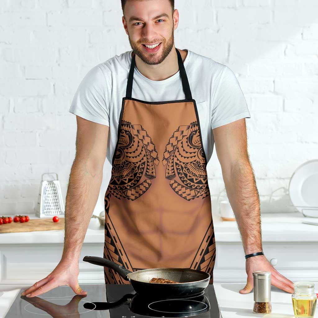 Polynesian Tattoo Inspired Cosplay Costume Apron Tribal Warrior - Polynesian Pride