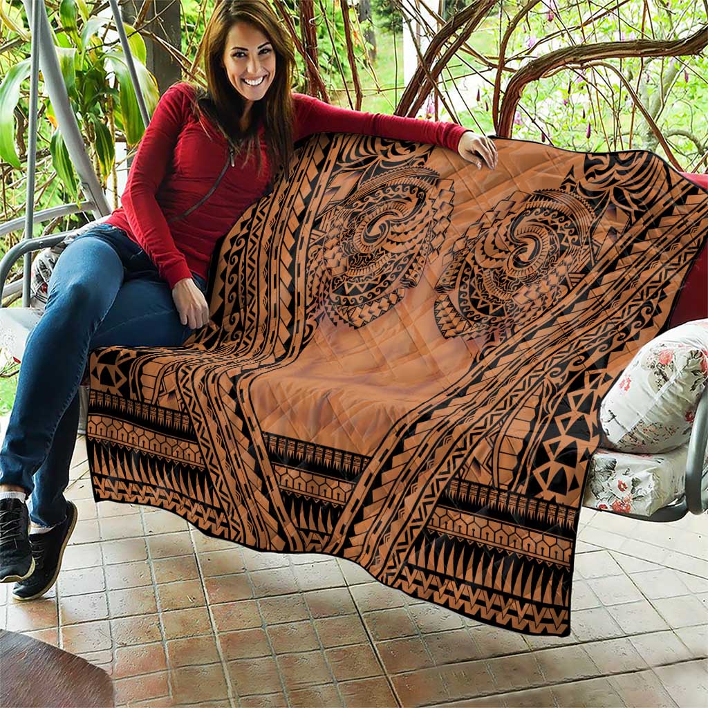 Polynesian Tattoo Inspired Cosplay Costume Quilt Tribal Warrior - Polynesian Pride